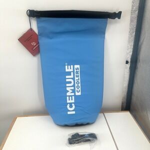 IceMule Classic Blue Small‎ 10L Soft Cooler Collapsible Waterproof Backpack NWT
